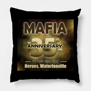 35th Anniversary T Shirt Pillow