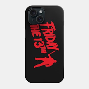 Horror movies  minimal 4 Phone Case