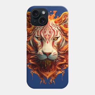 Tiger Paint Phone Case