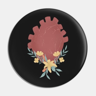 The heart of flowers Pin