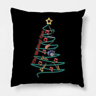 Musical Xmas Tree Pillow