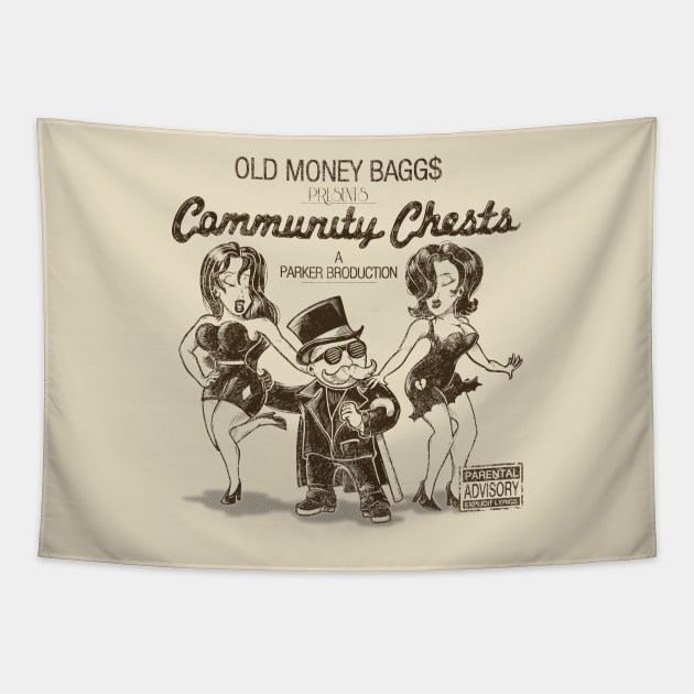 Community Chests Tapestry by stevenlefcourt