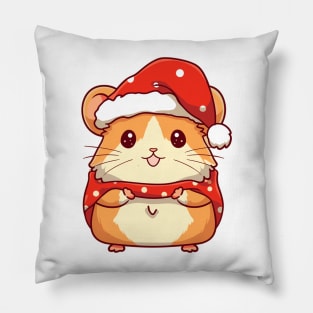 Christmas Hamster Pillow