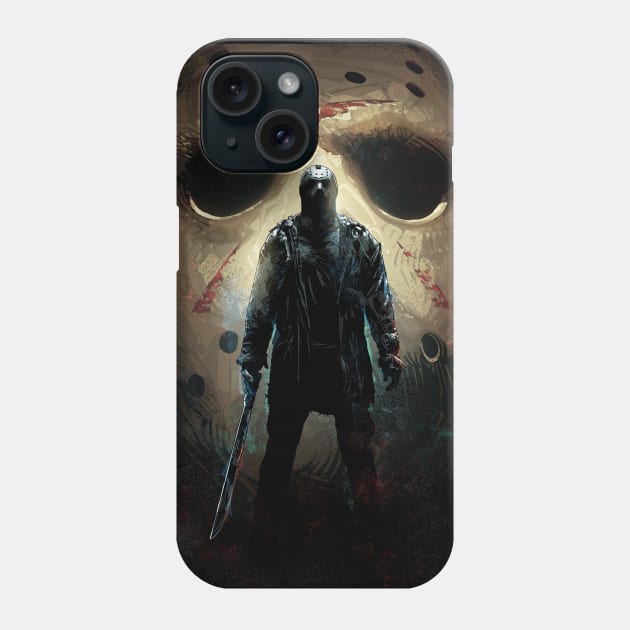 Jason Voorhees Phone Case by nabakumov