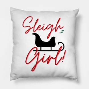 Sleigh! Pillow