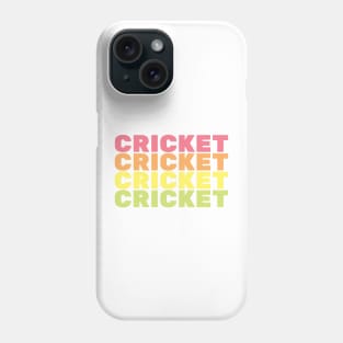 Cricket, Funny, Word Repeat Phone Case