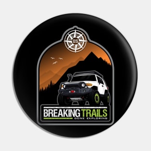 BT FJ CRUISER MOUNTAINS Pin