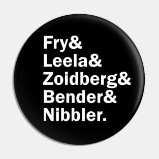 Funny Names x Futurama Pin