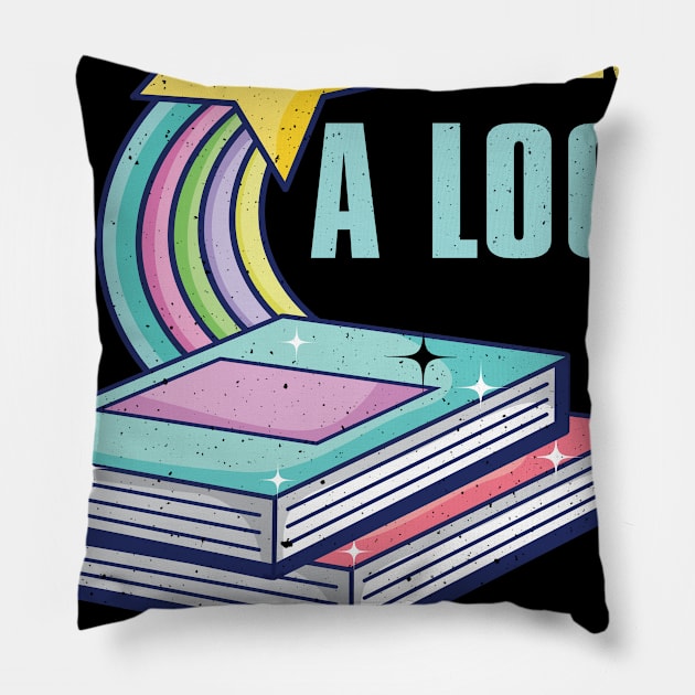 Reading Read Books Book Literature Book Gift Pillow by Tee__Dot