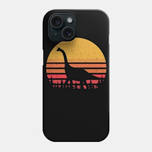 Vintage Brachiosaurus Dinosaur Phone Case