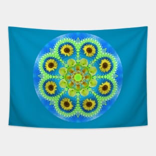 Mandala Magic - Daily Focus 4.22.2024 Tapestry