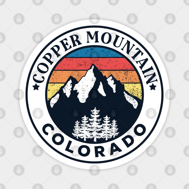 copper mountain colorado Magnet by Tonibhardwaj