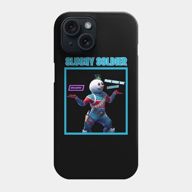 Slushy Soldier Phone Case by moker8store