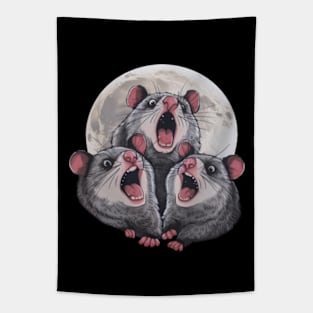 3 Possum Wash , Vintage , Retro 90's Fans Tapestry