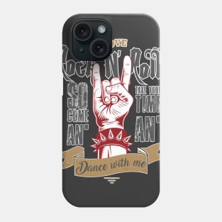 I love Rock N' Roll Phone Case