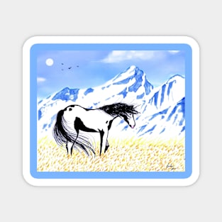 Horse Art Magnet