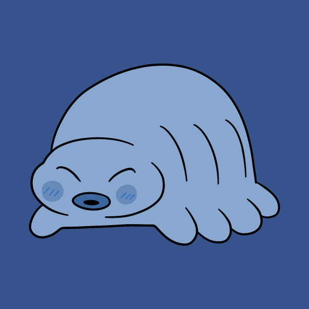 Blue Waterbear by saradaboru