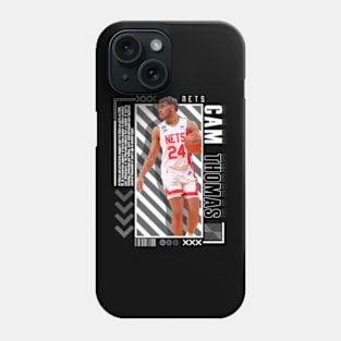 Cam Thomas Paper Poster Version 10 Phone Case