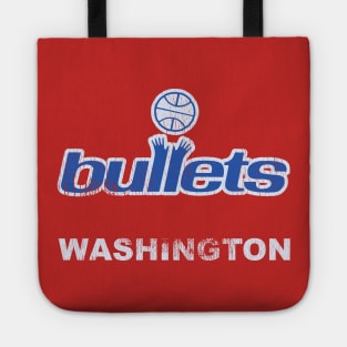 Bullets Defunct Basketball Design Tote