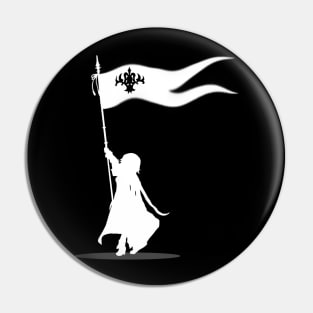 Jeanne d'arc Flag Pin