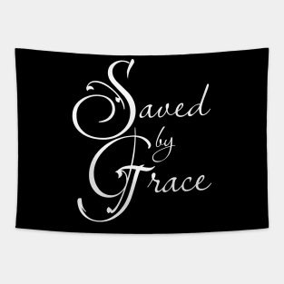 Saved by Grace Christian Design Tapestry