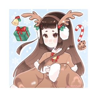 Cute Reindeer Girl <3 T-Shirt