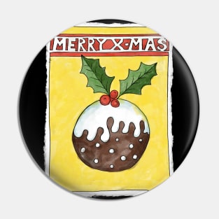 Merry x-mas, Christmas collection Pin