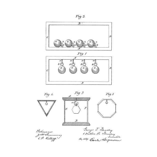 Puzzle Vintage Patent Hand Drawing by TheYoungDesigns