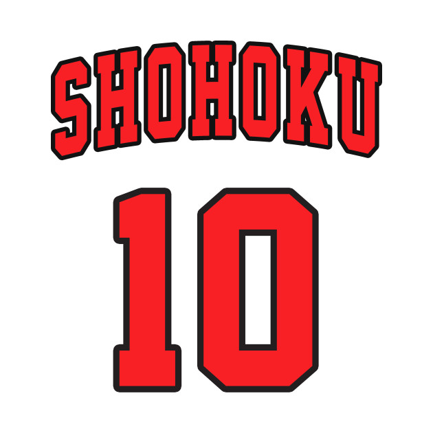 Slam Dunk Hanamichi Sakuragi Jersey by Abaan