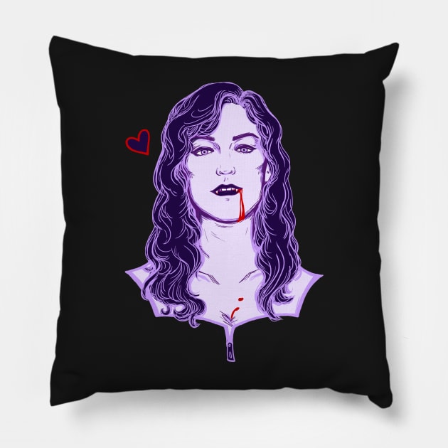 Carmilla Pillow by miasmatik