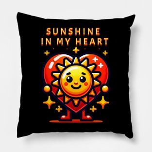 Sunshine in my Heart Pillow