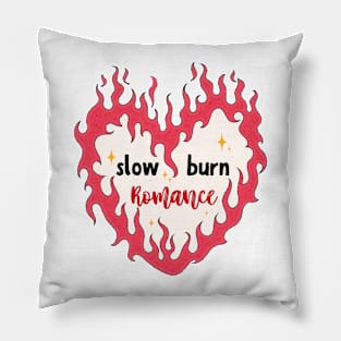 Slow burn romance bookish trope Pillow