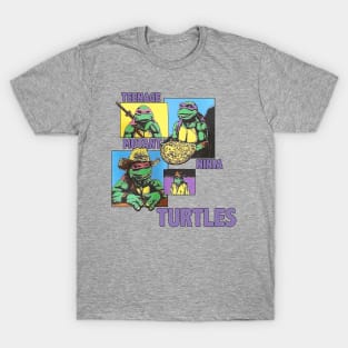 Men's Teenage Mutant Ninja Turtles Hero Rainbow '90s Vibe T-Shirt