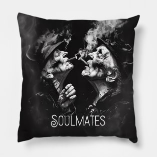 Soulmates: My Best Friend... Besties Forever Pillow