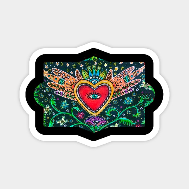 MEXICAN FOLK ART Magnet by ArtisticEnvironments