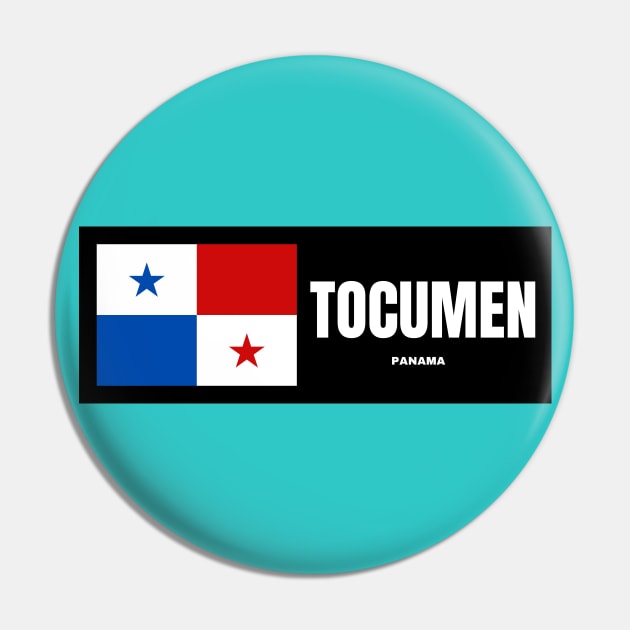 Tocumen City with Panama Flag Pin by aybe7elf