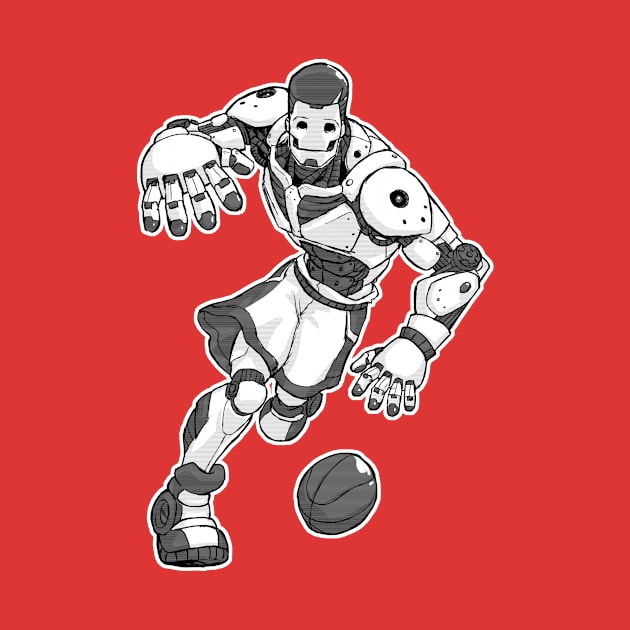 Robot Baller by WillLeonArt