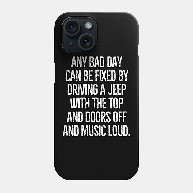 Saved by the jeep! Phone Case by mksjr