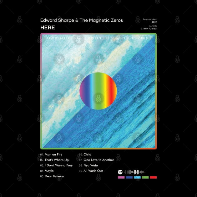 Edward Sharpe & The Magnetic Zeros - Here Tracklist Album by 80sRetro