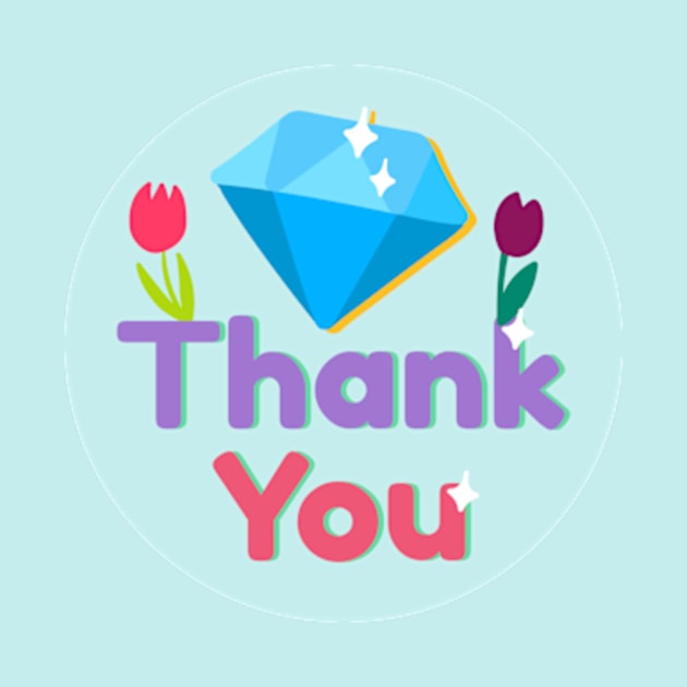 Thank You Diamond by Shop Ovov