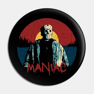 Crystal Lake - Maniac Pin