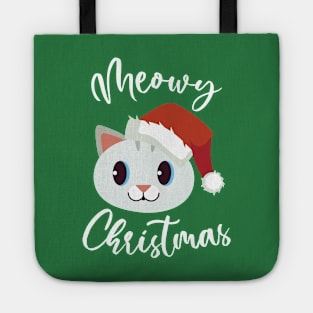 Meowy Christmas Tote