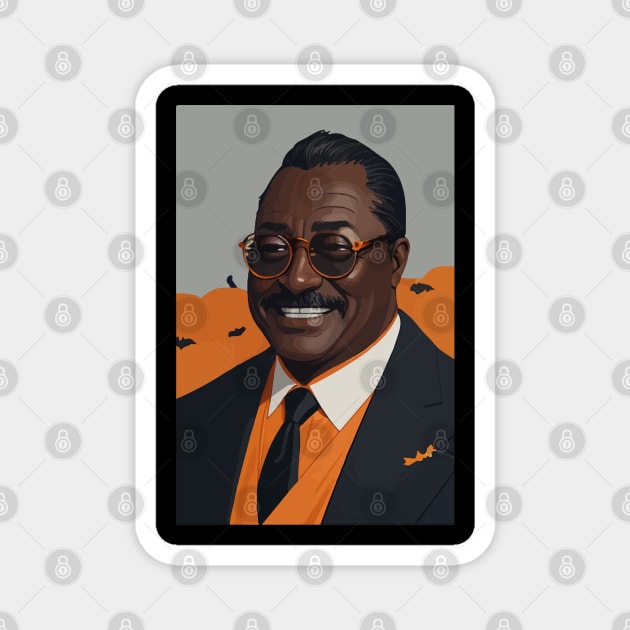 Albert King - halloween Magnet by Moulezitouna