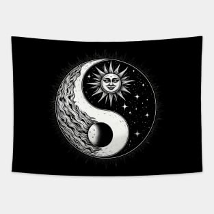 Yin and Yang: Celestial Balance Tapestry