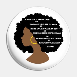 Strong Black Women Pin