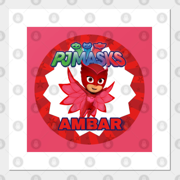 Owlette Pj Masks Superhero Pj Masks Owlette Crest Posters And Art Prints Teepublic Uk