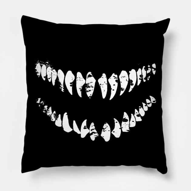 Venom Teeth Pillow by VanHand