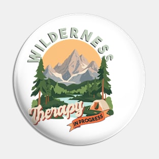 Wilderness Therapy Session in Progress Pin