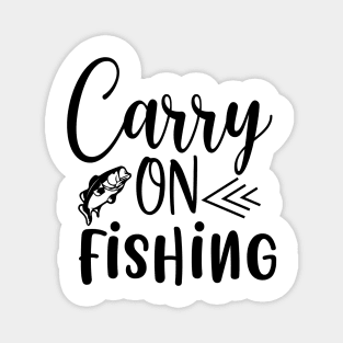 Carry On Fishing Magnet