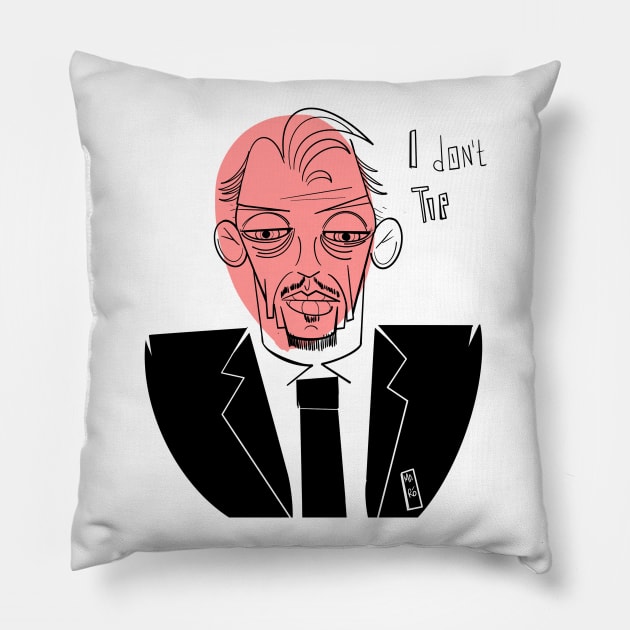 Mr Pink Pillow by MARÓProduction